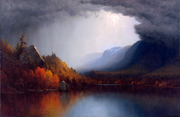 Sanford Robinson Gifford's A Coming Storm